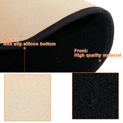 X AUTOHAUX polyester texture detail showing breathable soft material benefit