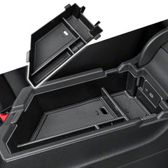 X-TKER front view of tray showing organized compartments and neat appearance