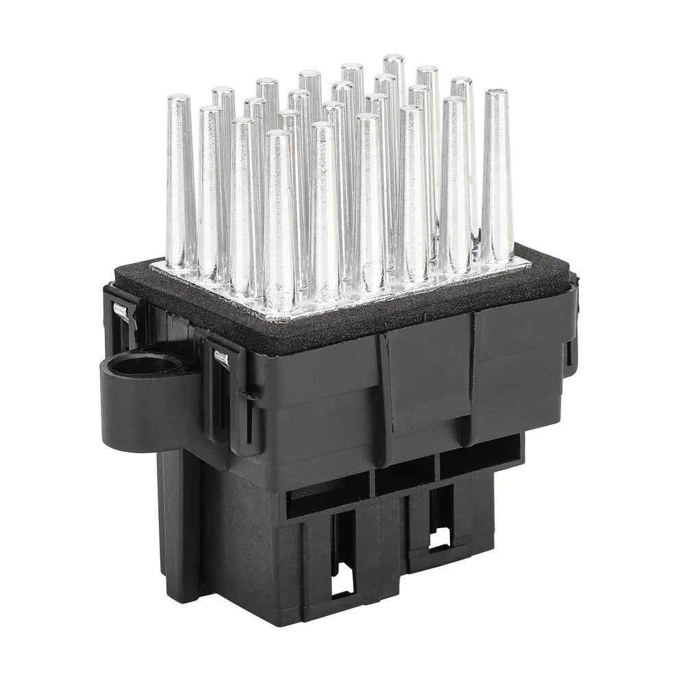 X4XZ front view of blower resistor module showing fit and mounting points for correct replacement