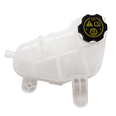 X4XZ front view of coolant reservoir showing fitment and mounting, ensures correct replacement