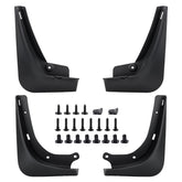 X4XZ front mud flap packaging showing kit contents and easy install benefit