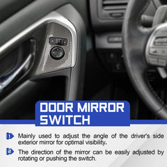 X4XZ installed in Nissan door panel restoring mirror control function