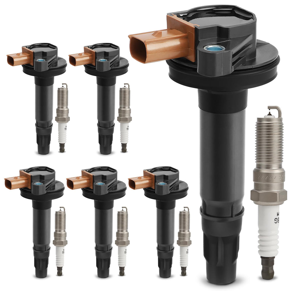 X4XZ kit front packaging showing six coils and plugs, clear compatibility details