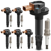 X4XZ kit front packaging showing six coils and plugs, clear compatibility details