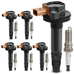 X4XZ kit front packaging showing six coils and plugs, clear compatibility details