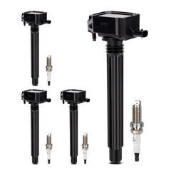 X4XZ kit front packaging showing four coils and plugs, clear fitment benefit