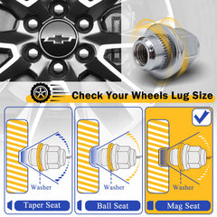 X4XZ lug nut installed on alloy wheel demonstrating factory-style appearance