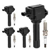 X4XZ kit front packaging showing included coils and spark plugs for clear identification