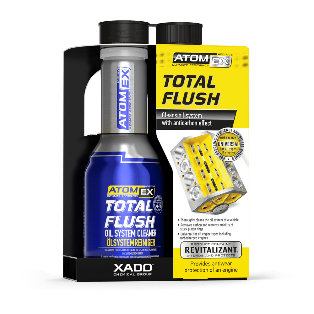 XADO front label showing product name and strength for clear identification and trust