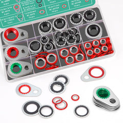 XBVV labeled seal size cards and papers for accurate part identification on the job