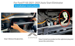 xcarpad dashboard button indicator lighting to confirm proper operation