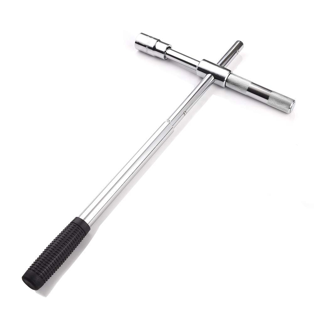 Xergur front view of full lug wrench showing durable construction and quick access
