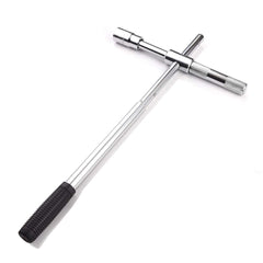 Xergur front view of full lug wrench showing durable construction and quick access