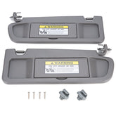 Xiaoyudou front visor pair packaging showing included driver and passenger visors, clear compatibility