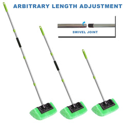 Xifando close-up of soft PP and PVC bristles highlighting scratch-free cleaning action