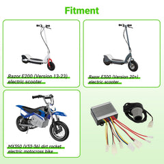 XIKOBY controller wiring harness displayed to show connector layout and easy installation