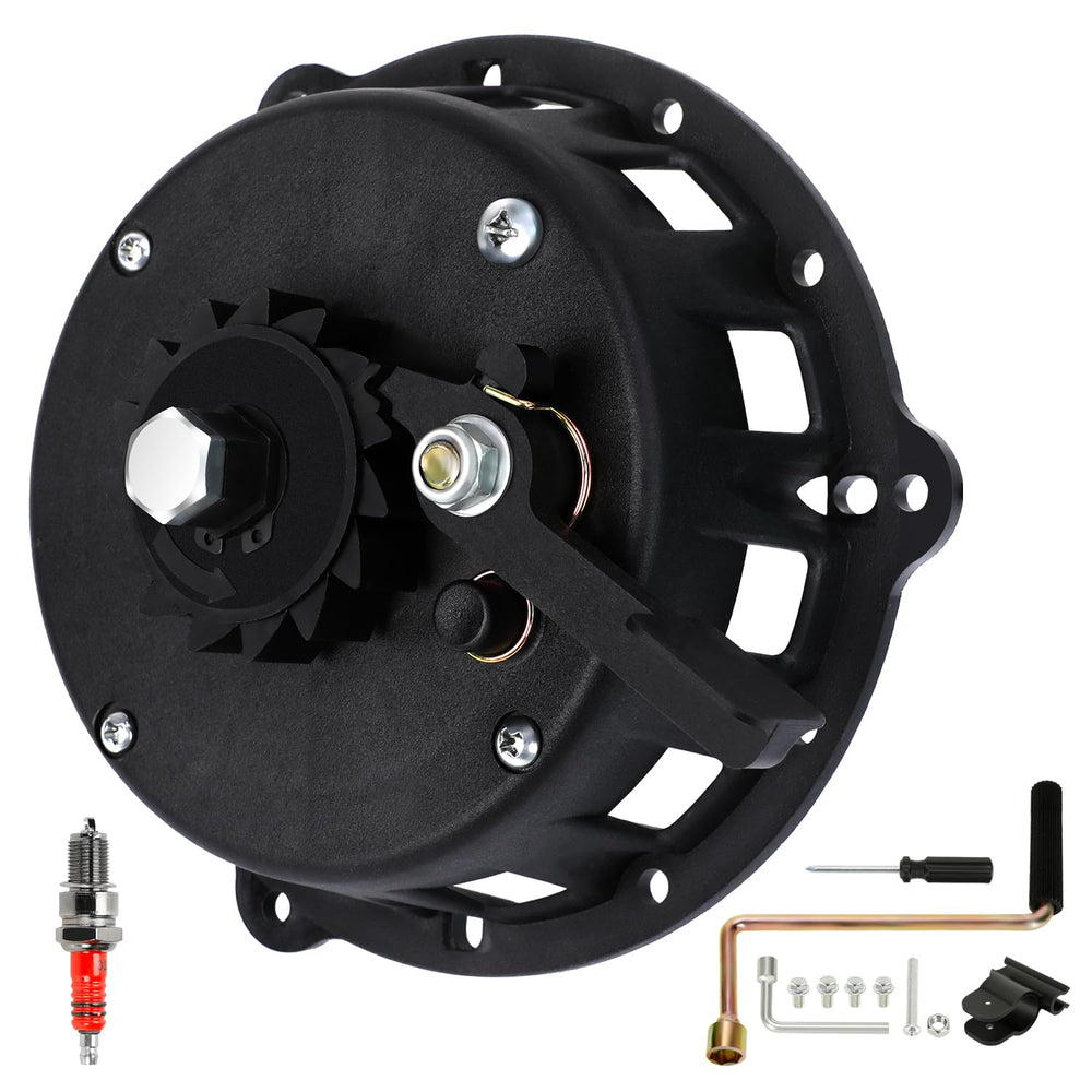 XIKOBY front assembly showing starter face and secure mounting benefit