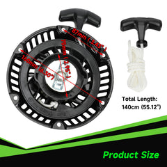 XIKOBY mounted on a Coleman CT200U mini bike demonstrating direct-fit replacement convenience