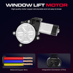 XIMAKA installed in driver door demonstrating restored power-window operation