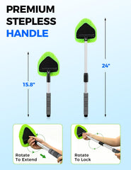 XINDELL large swivel head close-up for full glass contact