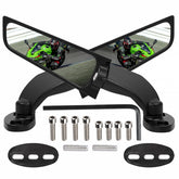 XINGWU front profile mirror showing sleek aerodynamic wing improves stability