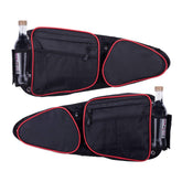 Xintre front door bag front view showing pockets and fit for organized storage