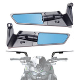 Xintre front view of mirror showing aerodynamic design and stylish finish
