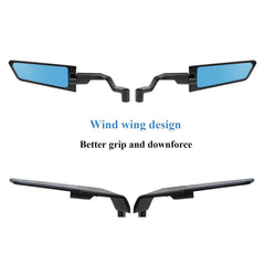 Xintre side view highlighting wind wing profile for reduced drag