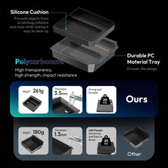 XINTUO top sliding tray open for easy access and quick reach advantage