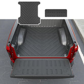 Xipoo front view bed mat showing full coverage and durable protection
