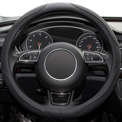 Xizopucy installed on Prius steering wheel illustrating secure fit and comfort