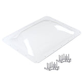 XMK front view of skylight dome showing shape and full coverage benefits