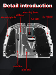 Xongjojo mounted under a Honda Civic demonstrating protective coverage