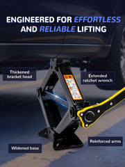 Xongjojo tool being used under a truck bed showing easy spare lowering benefit