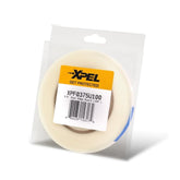 XPEL roll front view showing bulk protective film and easy dispensing benefit