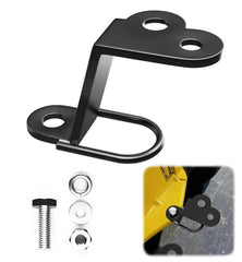 Xprite front view of 3-way hitch adapter showing all connection points and robust build