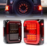 Xprite taillight front view showing SMK finish and DOT certified styling benefit