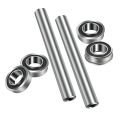 XQK packaging showing front wheel axle kit and clear component layout, durable upgrade