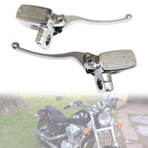 XQSMWF front view chrome master cylinder pair showing clean fit and restored control