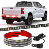 XRIDONSEN front view of 48-inch strobe bar showing full LED line and even visibility