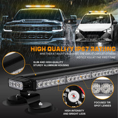 XRIDONSEN magnetic mounts with rubber pads protecting paint and securing fit