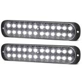 XtraGlow front view white LED bar showing bright illumination and improved visibility