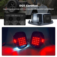 XtraGlow close-up of smoked lens texture highlighting durable finish and aesthetic upgrade