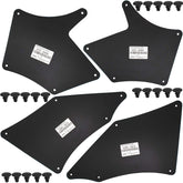 XUKEY front fender liner packaging showing fit and protection benefits