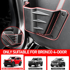 XWQZ rear door pocket installed providing extra organization benefit