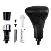 XYgdhqpt front view of shift knob assembly showing clean fit and OEM styling