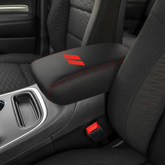 XYHGM close-up of red stitching highlighting sporty accent and durability