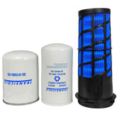 XYZIL filter kit front packaging showing all three filters, quick identification benefit