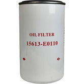 XYZIL front view of spin-on lube filter showing durable can and label, ensures correct replacement