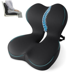 XZdream front view of cushion showing ergonomic shape and immediate comfort